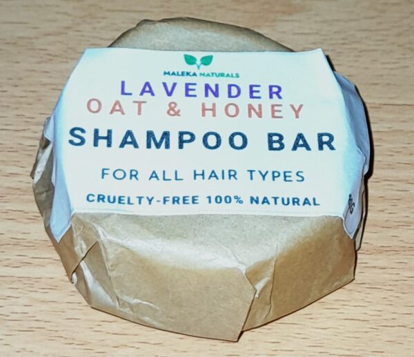 Oat, Milk & Honey Shampoo Bar 85g. A Gentle Moisturising Soap with Shea Butter For All Hair Types!