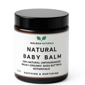 Natural Baby Balm | Gentle Nourishment for Delicate Skin 120g | Maleka Naturals