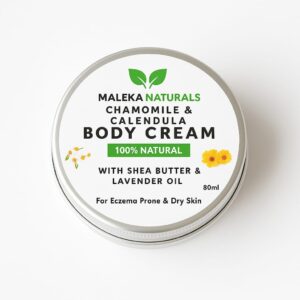 Natural Eczema Cream | Gentle Relief For Dry Skin 80ml | Maleka Naturals